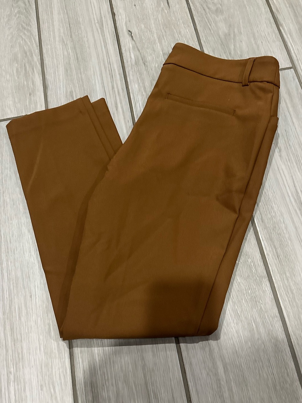 Rachel Zoe Camel Slim Ankle Pants